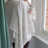 Ralphie Bear Seashell Large Swaddle Muslin 4