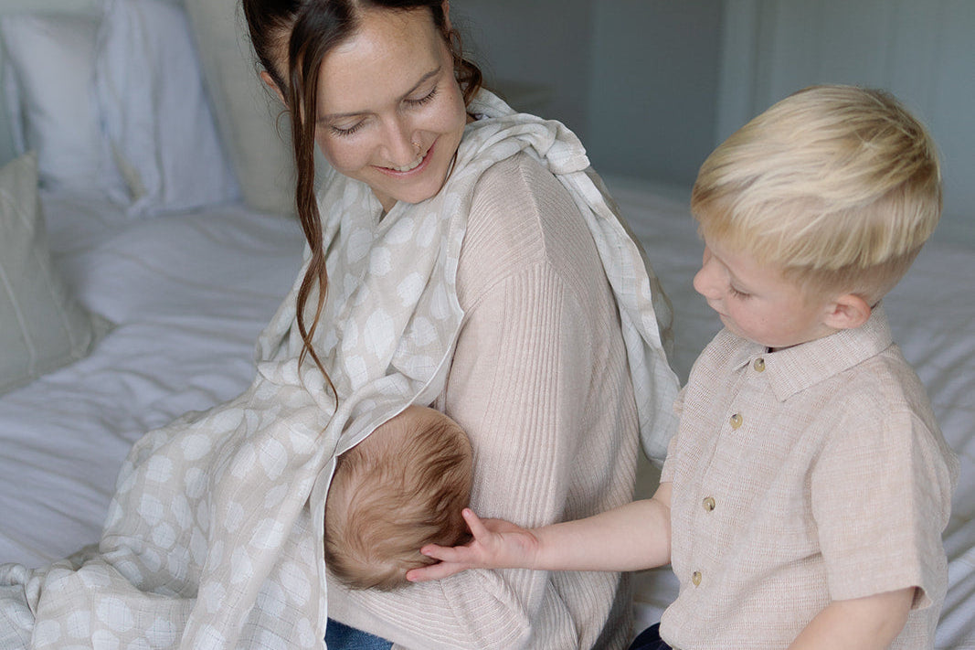 Ralphie Bear Scallop Large Swaddle Muslin 8