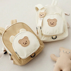 Resort Teddy Bear Backpack soft toddler bag by Cozy Crew Club
