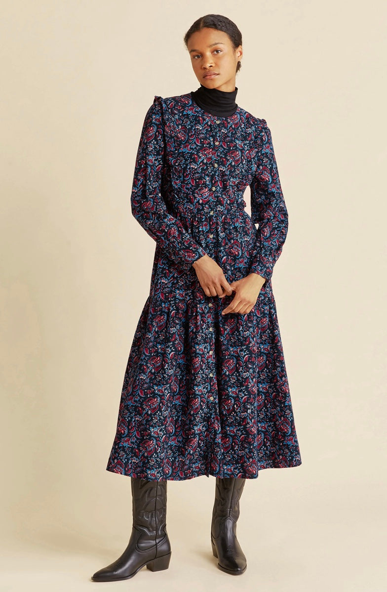 Paisley Midi Dress
