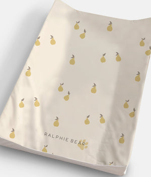 Ralphie Bear Pears Anti Roll Wedge Changing Mat 1
