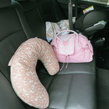 BellaMoon UK Mini Moon Feeding Pillow - Wild Parsley 7