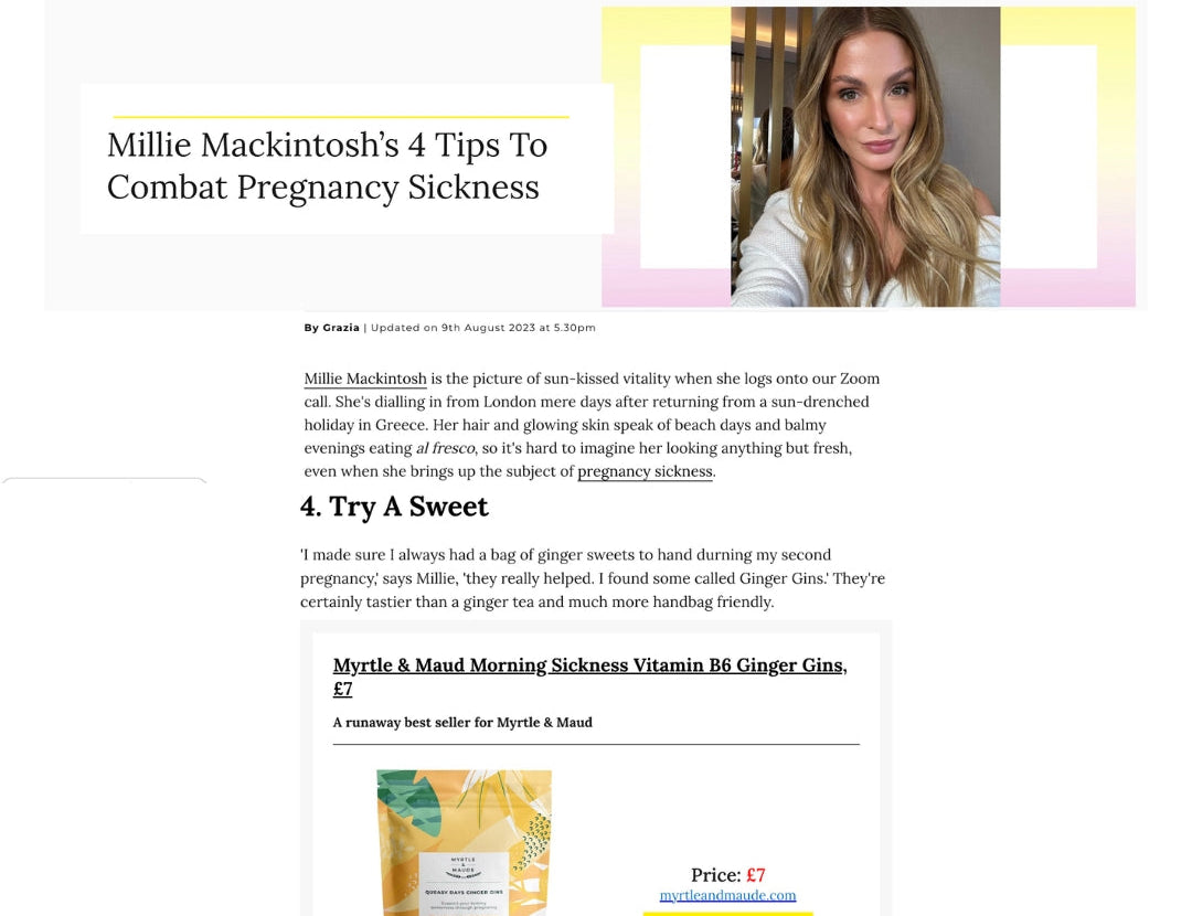 Myrtle and Maude Organic Morning Sickness Tea 2