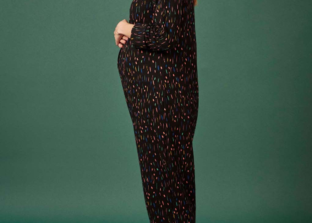 Dash Jumpsuit in Abstract Print