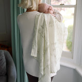 Ralphie Bear Woodland Large Swaddle Muslin 3