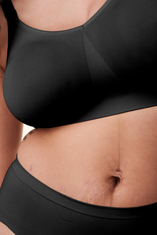 Body Silk Seamless Nursing Bra - Black