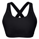 Natal Active Nursing Sports Bra Artemis Jet Black B G Cup 3