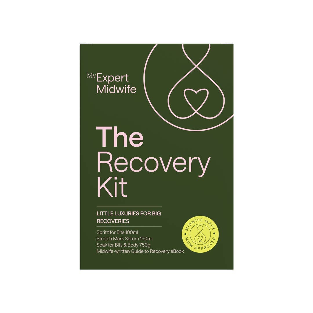 My Expert Midwife The Recovery Kit packaging on a white background
