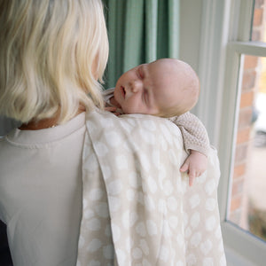 Ralphie Bear Scallop Large Swaddle Muslin 5