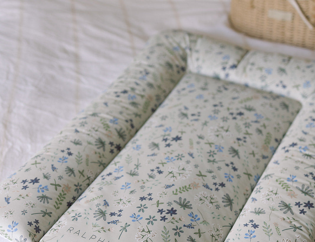 Ralphie Bear Wildflower Comfort Changing Mat 2