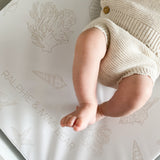 Ralphie Bear Seashell Anti Roll Wedge Changing Mat 2