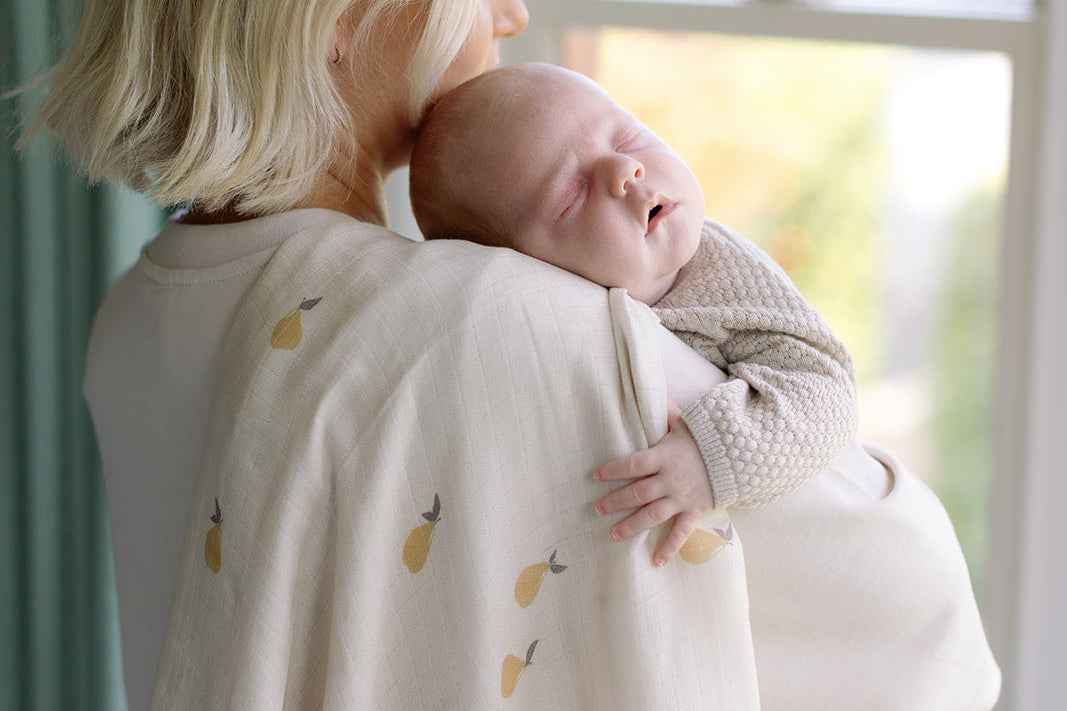Ralphie Bear Pears Large Swaddle Muslin 6