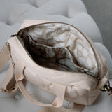 Ralphie Bear Ralphie Bear Quilted Changing Stroller Bag Beige Scallop 12