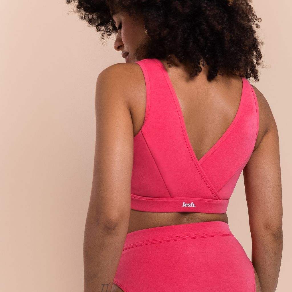 Lesh Clipless Comfort Leakproof Nursing Bra 13