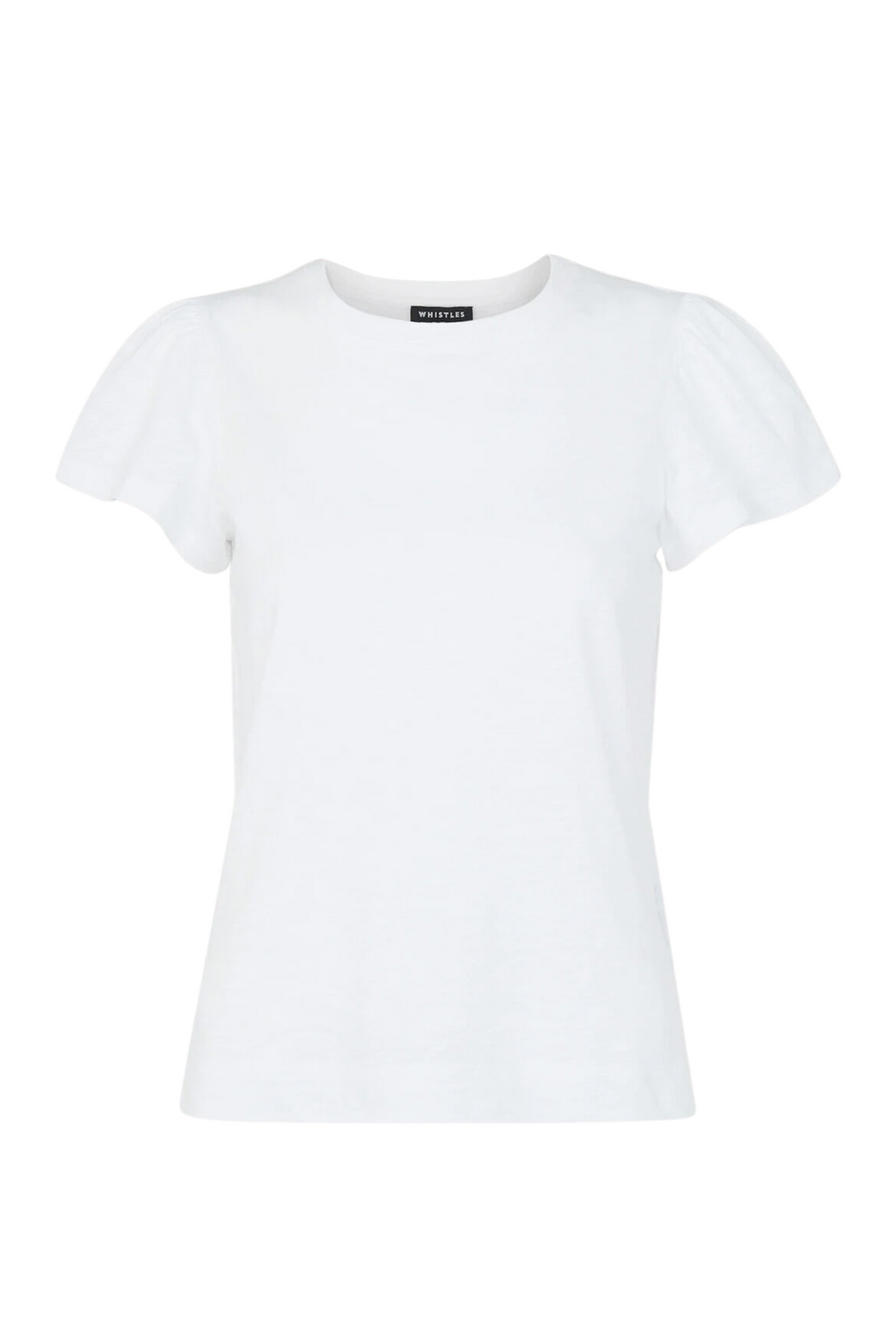 Cotton Frill Sleeve T Shirt