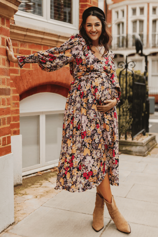 Jamie Maternity Wrap Dress