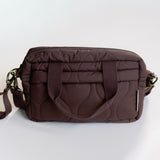 Ralphie Bear Ralphie Bear Quilted Changing Stroller Bag Brown Pears 1