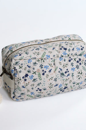 Ralphie Bear Quilted Washbag Wildflower 1