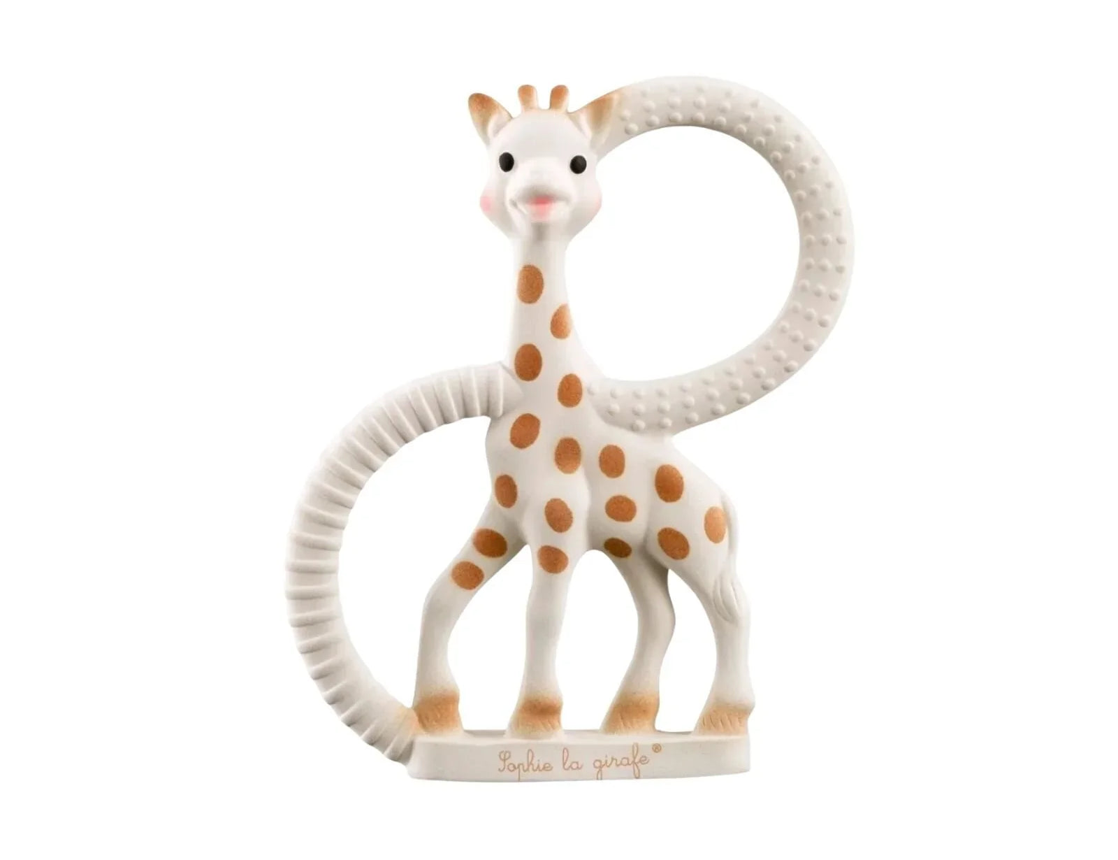 Sophie la Girafe soft baby teething ring
