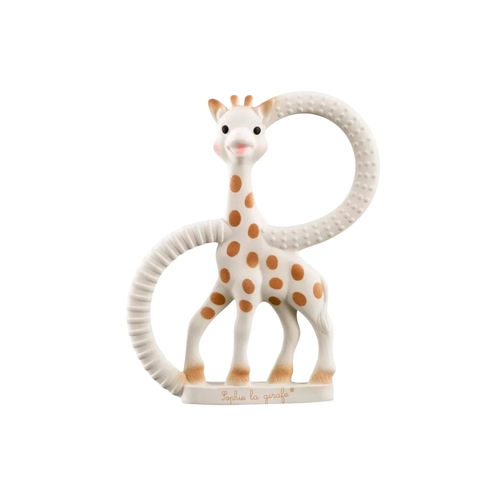 Sophie la Girafe soft baby teething ring