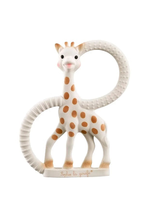 Sophie la Girafe soft baby teething ring
