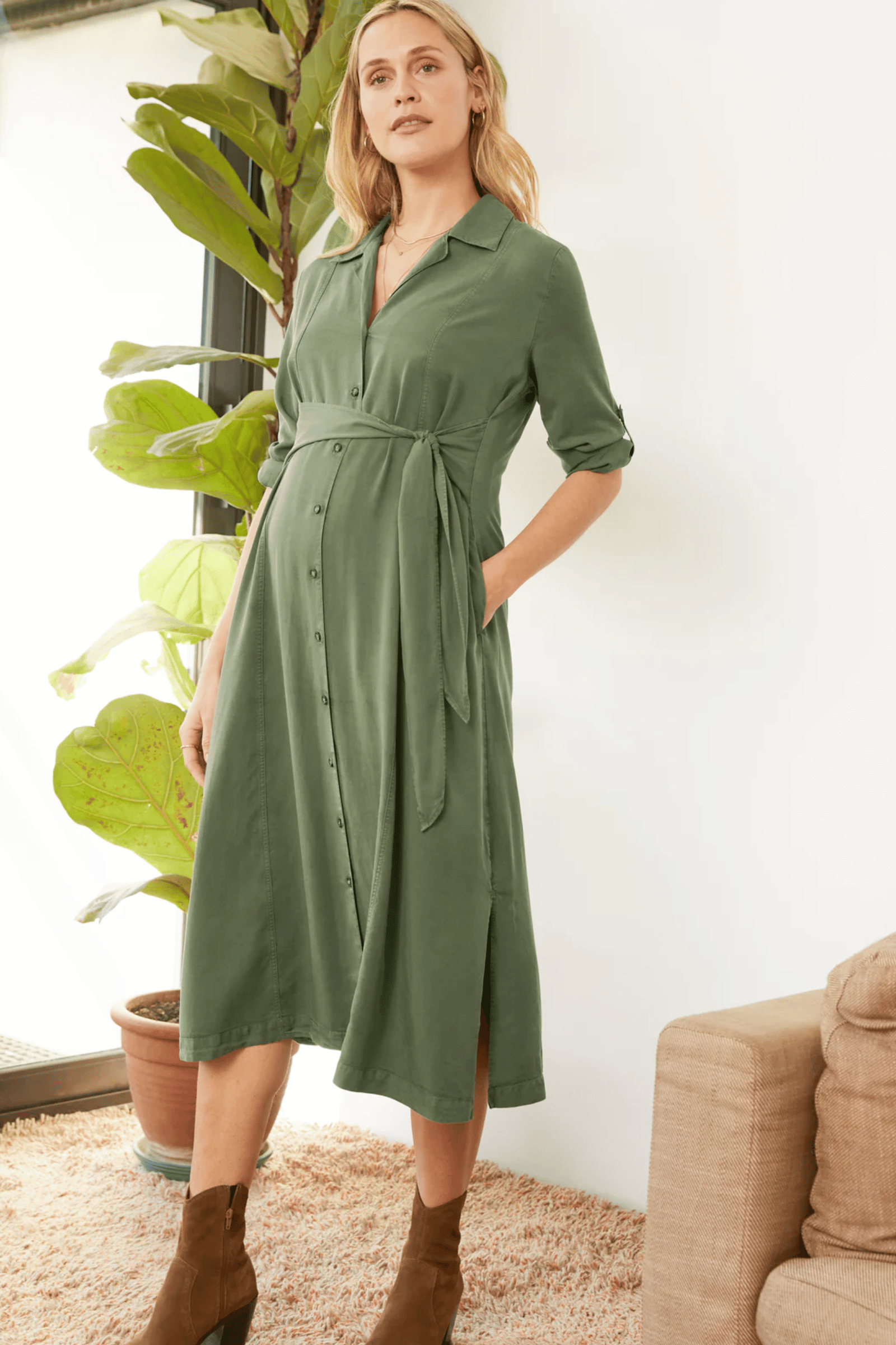 Kelsy Maternity Dress