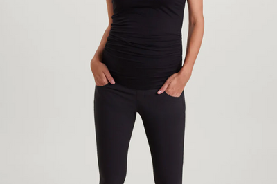 Isabella Oliver The Essentials Maternity Tank Black – For The Creators