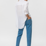 Pietro Brunelli Lisa Oversized Maternity Shirt in White