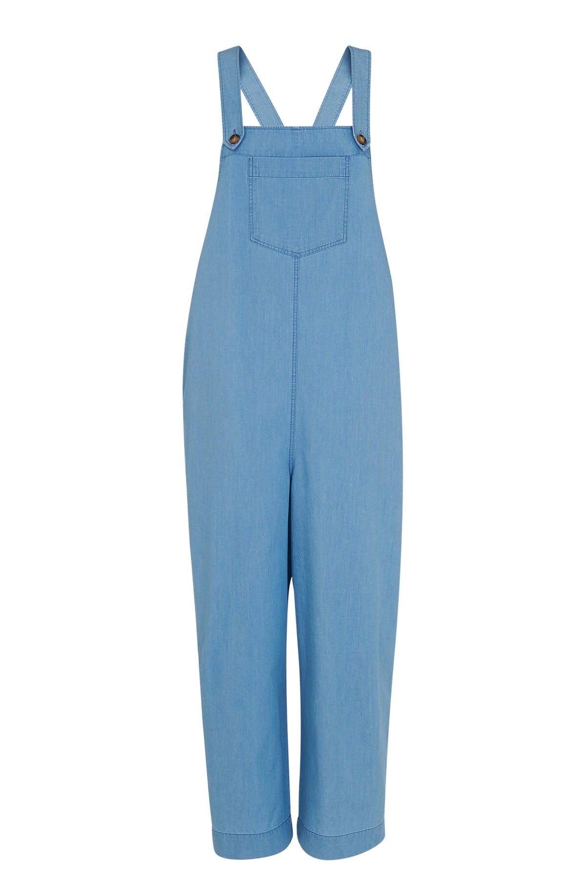 Rita Easy Dungarees Light Wash