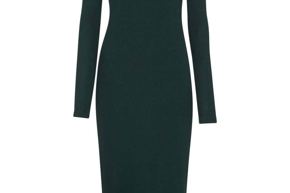 whistles jersey dress Black Irregular Spot Jersey Dress