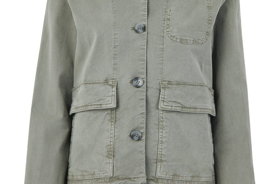 Marie Casual Jacket in Khaki/Olive