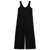 Black jumpsuit on a white background