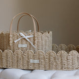 Ralphie Bear Scallop Edge Baby Changing Basket 4