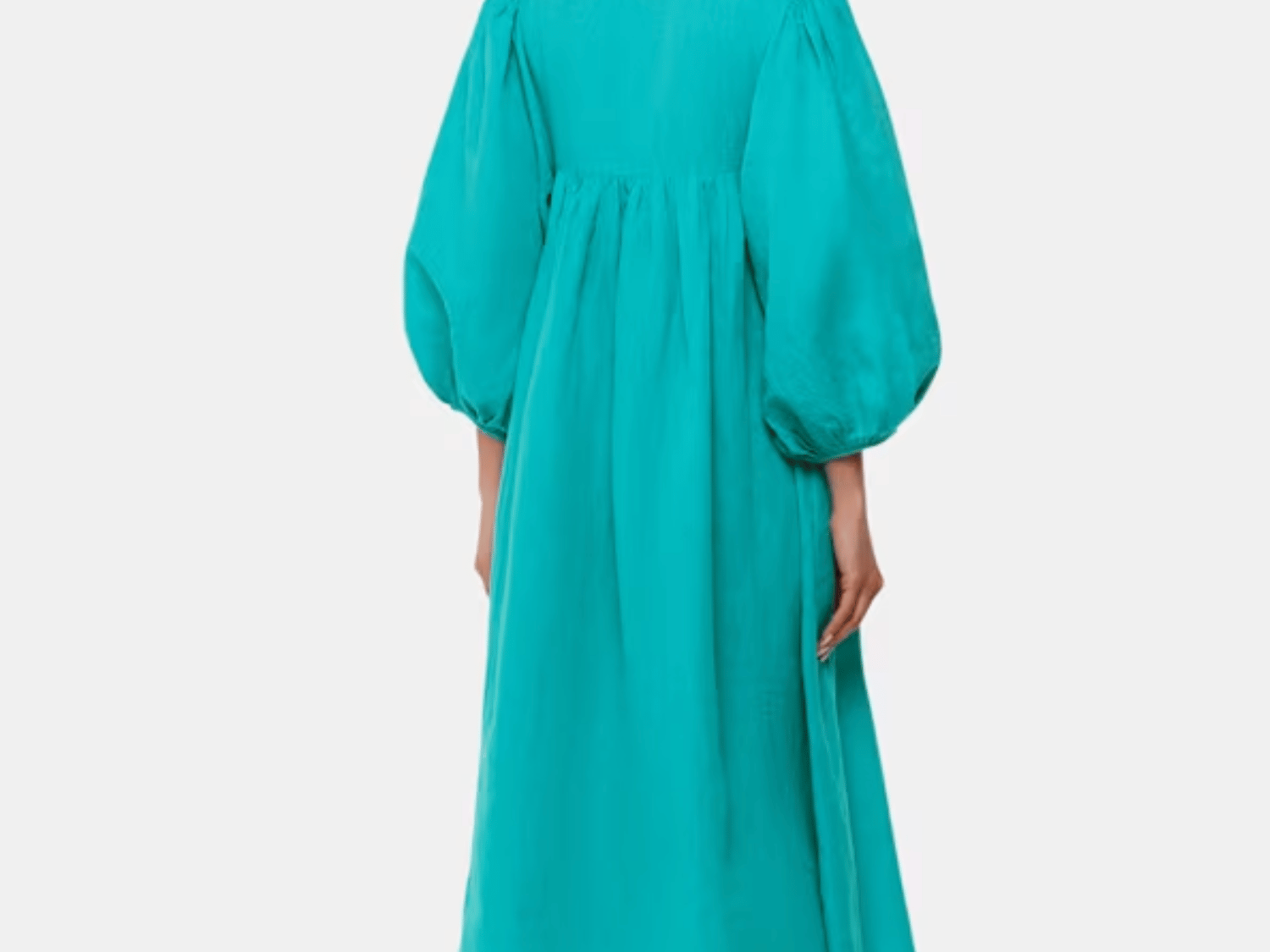 Gloria Linen Blend Dress - Turquoise Blue | Whistles at For The Creators Gloria Linen Blend Dress - Turquoise Blue | Whistles at For The Creators