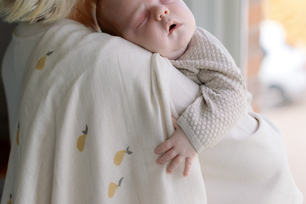 Ralphie Bear Pears Large Swaddle Muslin 9