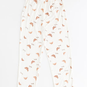Adult Cozy Croissant Club Pyjamas croissant print set for mums, by Cozy Crew Club – image 3