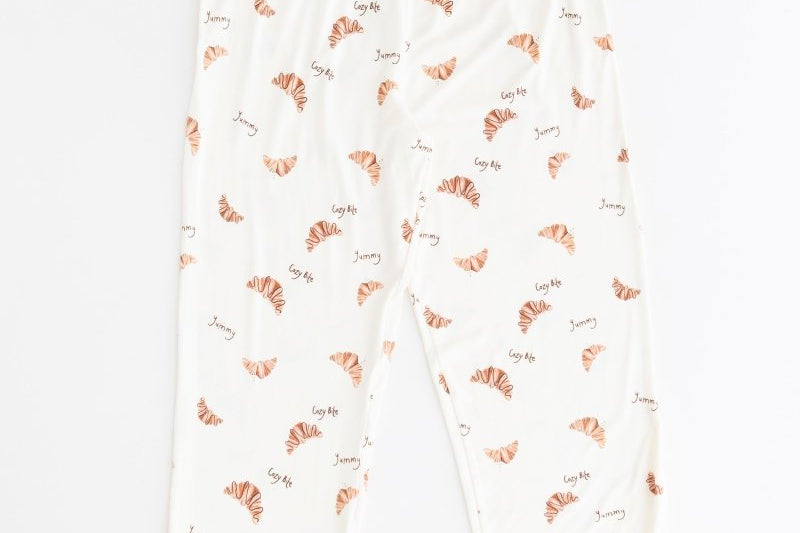 Adult Cozy Croissant Club Pyjamas croissant print set for mums, by Cozy Crew Club – image 3