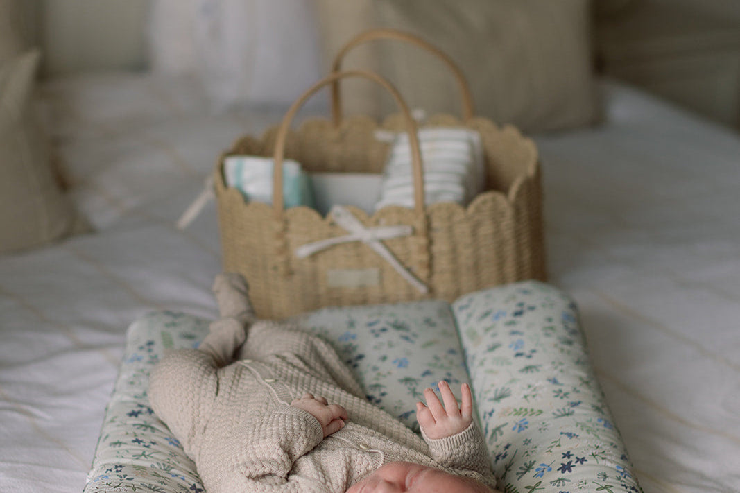 Ralphie Bear Wildflower Comfort Changing Mat 9