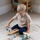 Ralphie Bear Ralphie Bear Sage Green Gingham Quilted Playmat 7