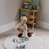 Ralphie Bear Ralphie Bear Sage Green Gingham Quilted Playmat 5