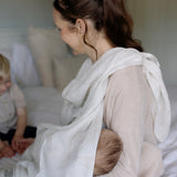 Ralphie Bear Seashell Large Swaddle Muslin 6