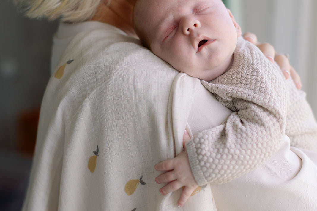 Ralphie Bear Pears Large Swaddle Muslin 7