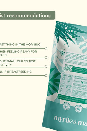 Myrtle and Maude Organic Morning Sickness Tea 9