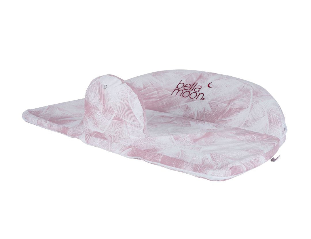 BellaMoon Lie Down Feeding Pillow Feather Nest 2