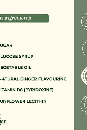 Myrtle and Maude Morning Sickness Vitamin B6 Ginger Gins 8