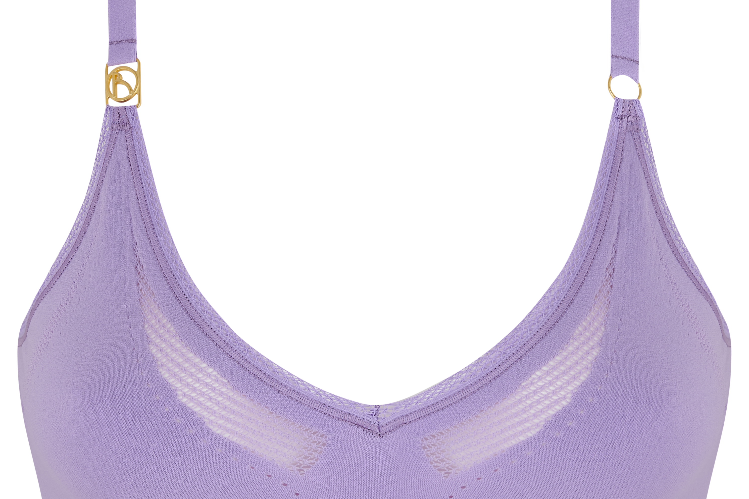 The Mutha Project The Plunge Bra - Lilac 2