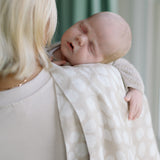 Ralphie Bear Scallop Large Swaddle Muslin 4