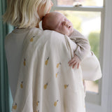 Ralphie Bear Pears Large Swaddle Muslin 11