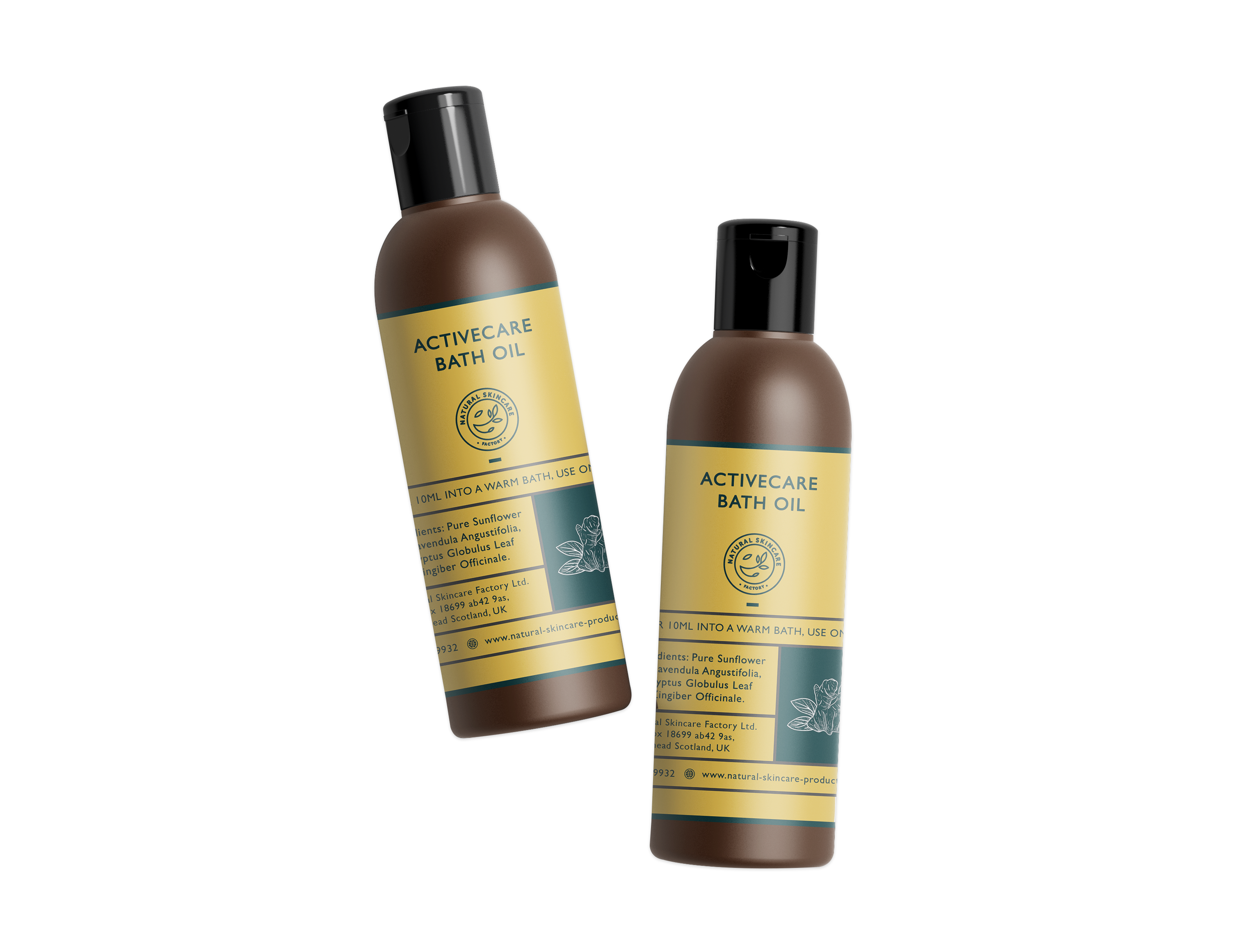 Natural Skincare Factory Activecare Bath Oil 1