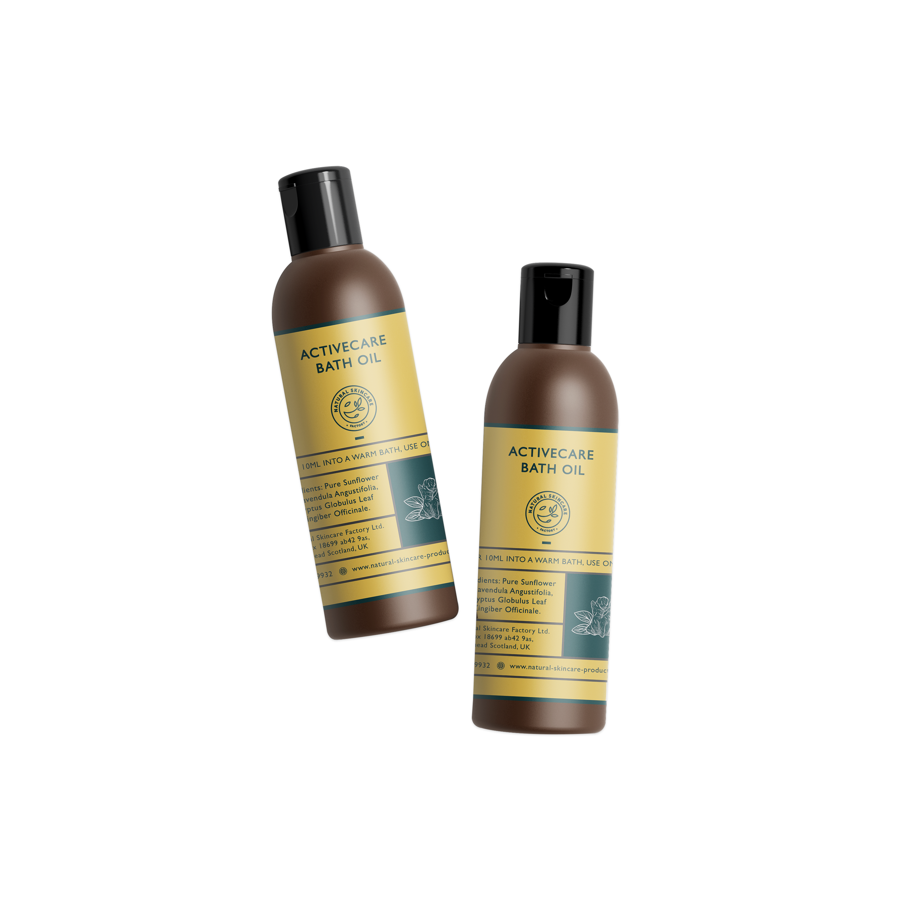 Natural Skincare Factory Activecare Bath Oil 1